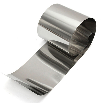 La stagnola di acciaio inossidabile 0.001inch di Sus304 En1.4301 0.025mm ha personalizzato